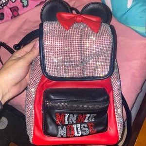 Minnie Mouse backpack from Disney magic kingdom
